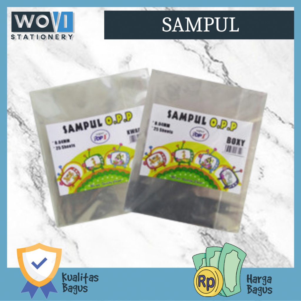 

[WOVI STATIONERY] Sampul Sealking 25 Sheet Pop1 Kwarto , Boxy, Lks, Folio / Sampul Perekat 25Lembar Pop1 Kwarto, Boxy, Lks, Folio / Sampul Buku Tulis [PAK]