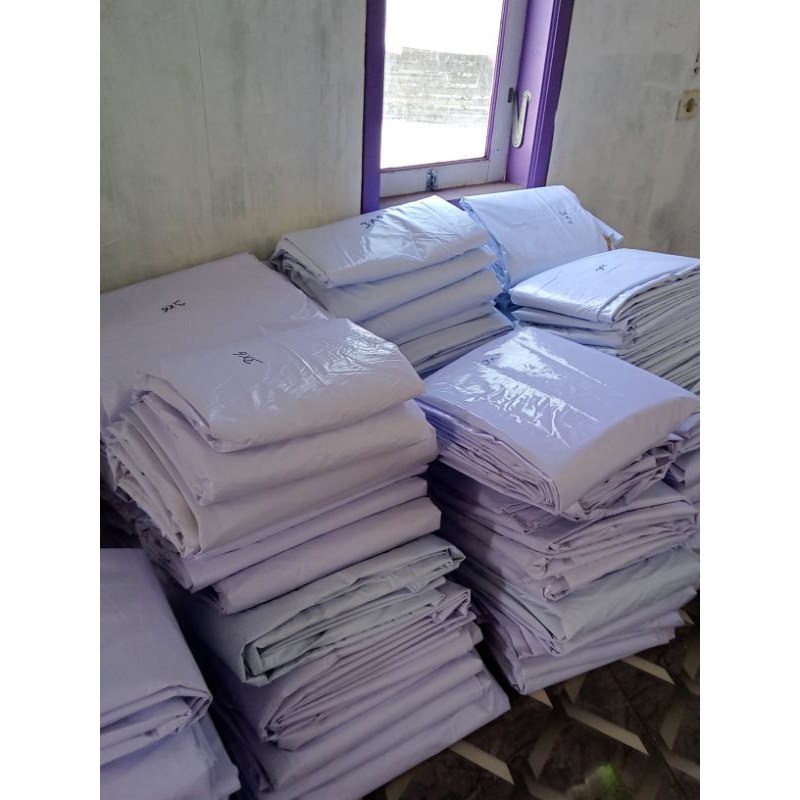 Banner/Spanduk putih polos ukuran 3×8