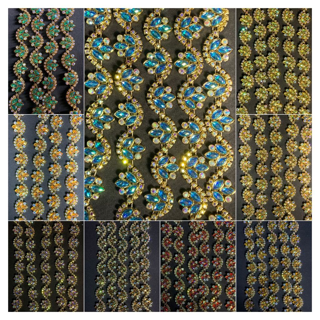 @50CM PAYET RANGKAI VARIASI CANGKANG GOLD (PR 99)