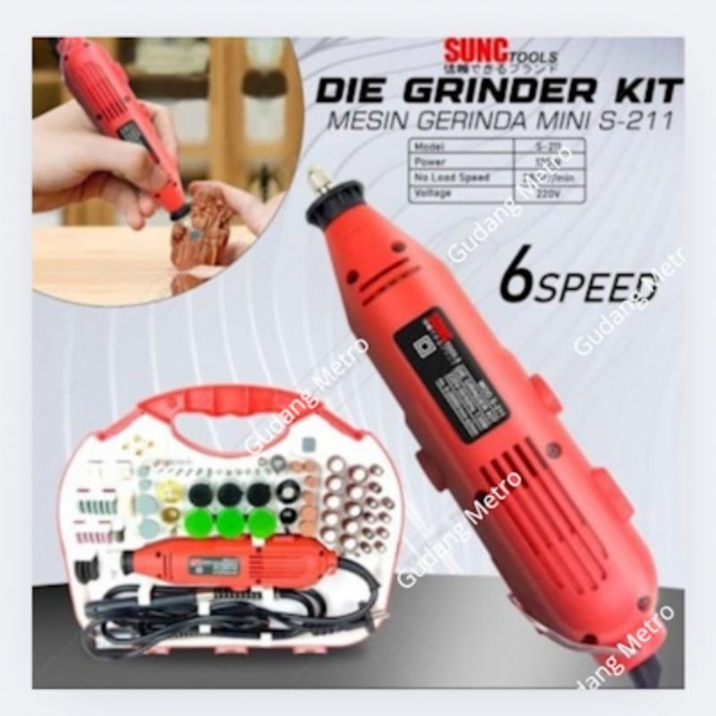 Gerinda Mini/ Set /Lengkap/Ukir/potong