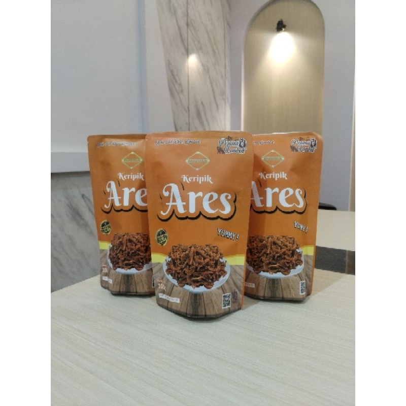 

Oleh Oleh Khas Lombok NTB Keripik Ares Gurih Enak
