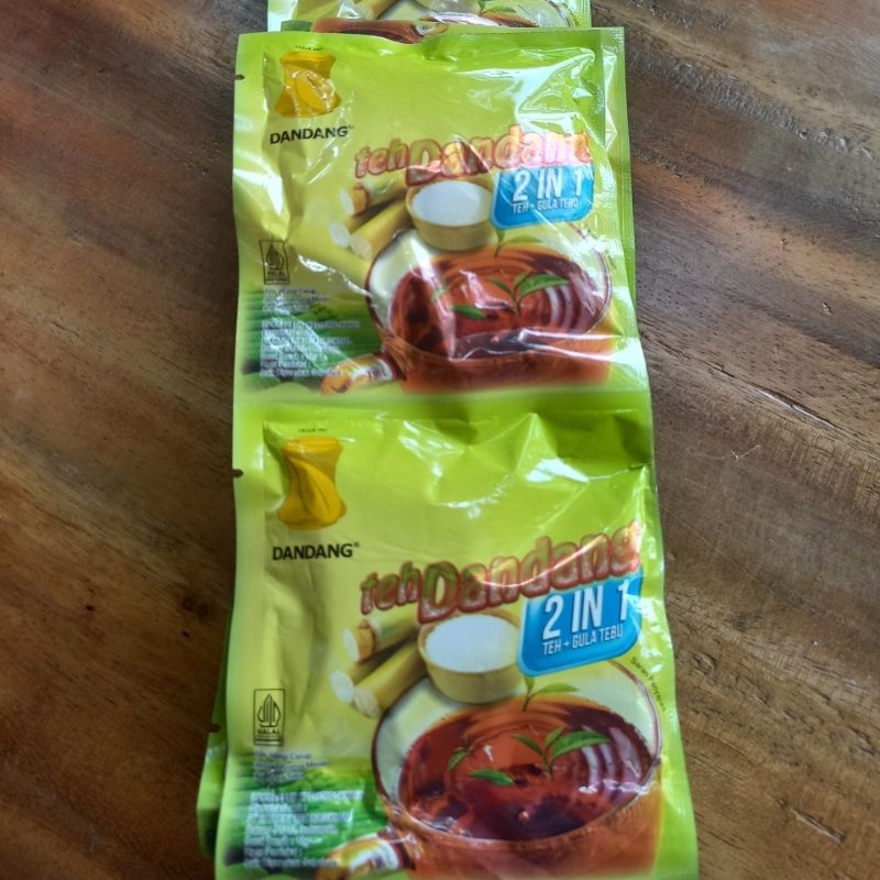

Teh dandang teh+gula 1 renteng,10