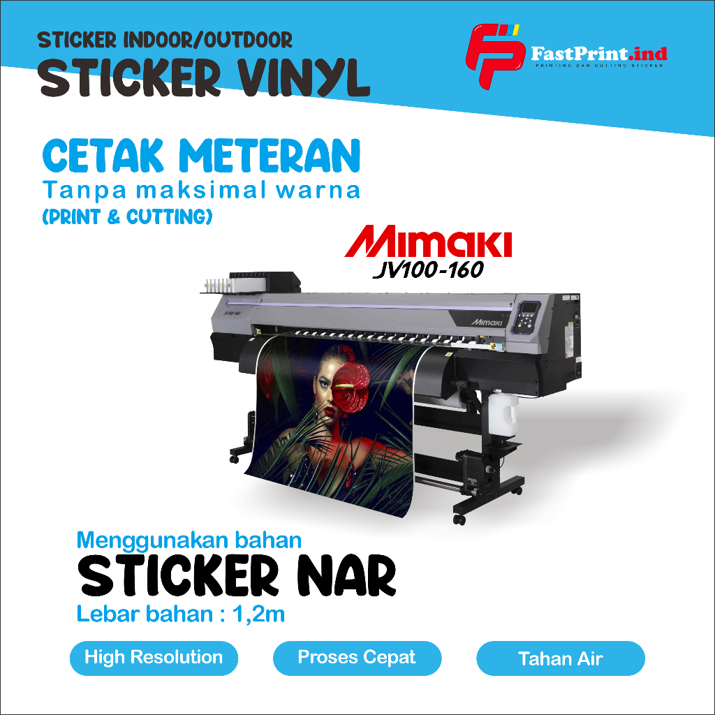 

Cetak Sticker Vinyl Meteran | Indoor Outdoor | Sticker Custom