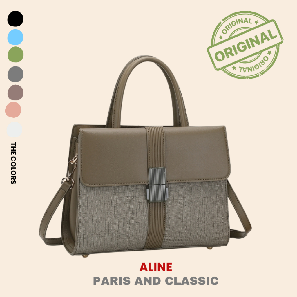 Paris Classic Tas Wanita  Import Branded Fashion Handbag [PC1238]