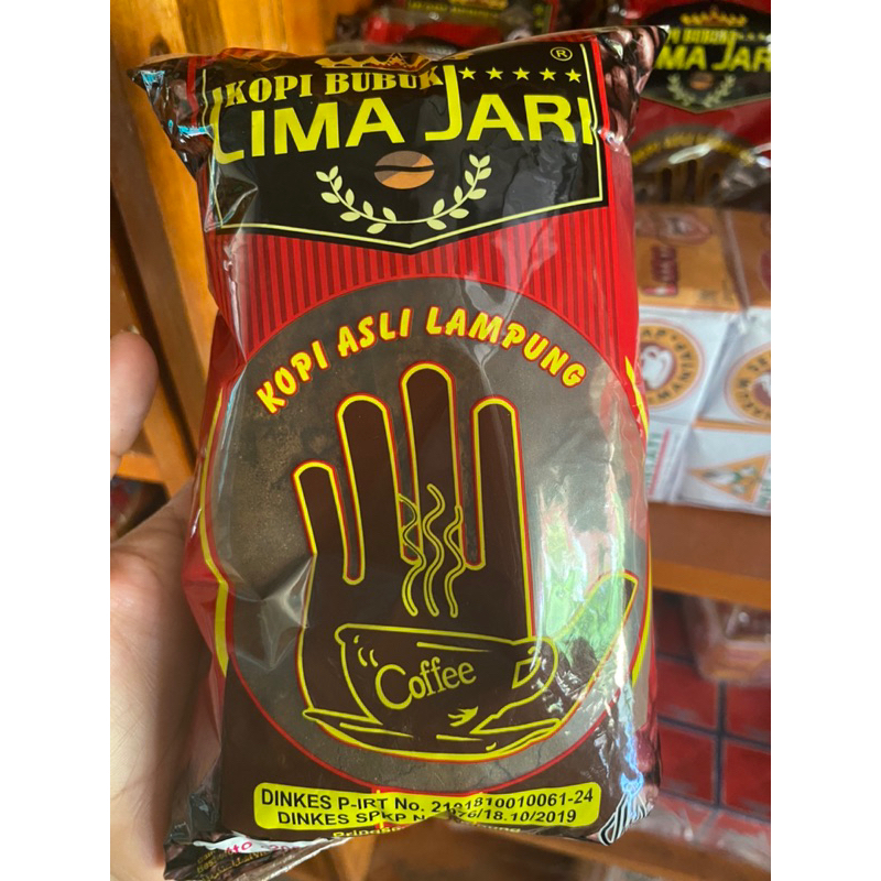 

KOPI LAMPUNG LIMA JARI KHAS LAMPUNG ASLI 200GR