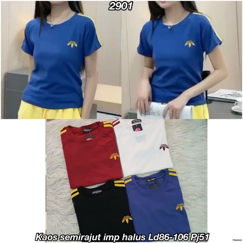 2901 kaos semirajut imp logo