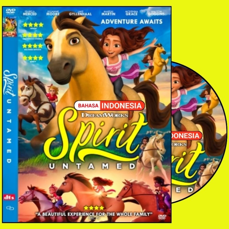 KASET FILM KARTUN SPIRIT UNTAMED BAHASA INDONESIA - KASET FILM KARTUN ANAK ANAK - KASET FILM ANIMASI