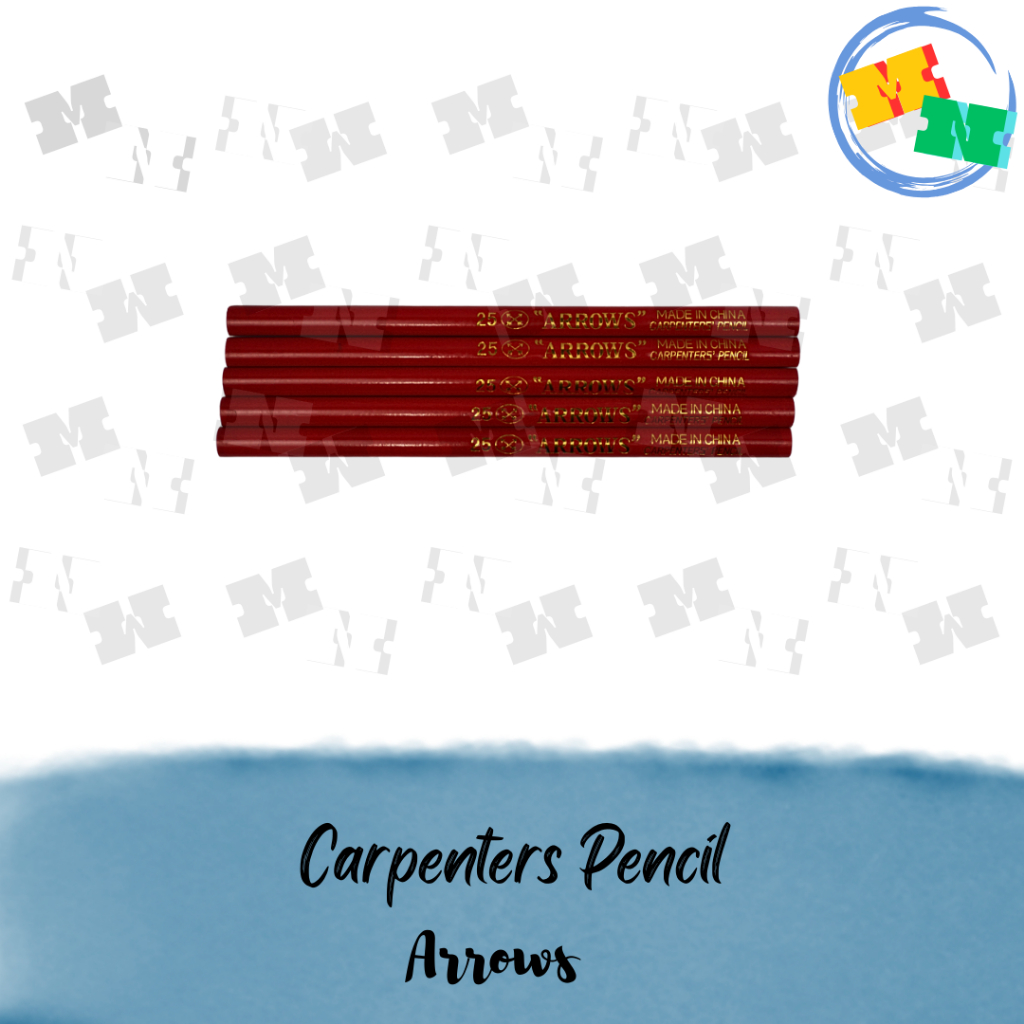 

Pensil Kayu Carpenters Pencils Arrows No.25