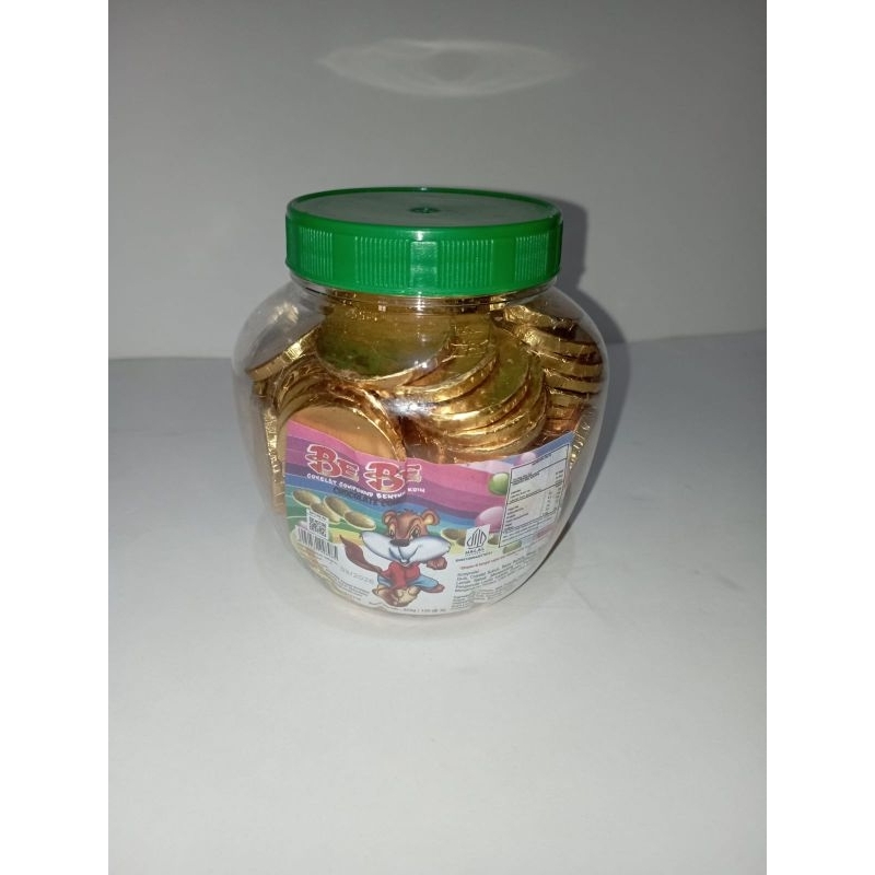 

100OCS COKLAT KOIN MAKANAN ANAK KEMASAN TOPLES