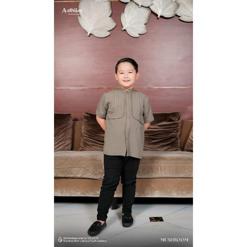 READY STOCK SENADA BY ALHIJAZ KOKO BOY PENDEK MUSHROOM L