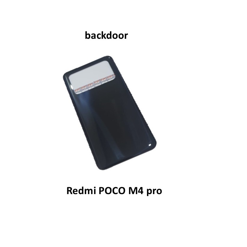 Backdoor xiaomi poco m4 pro , tutup belakang , cover belakang redmi poco m4 pro