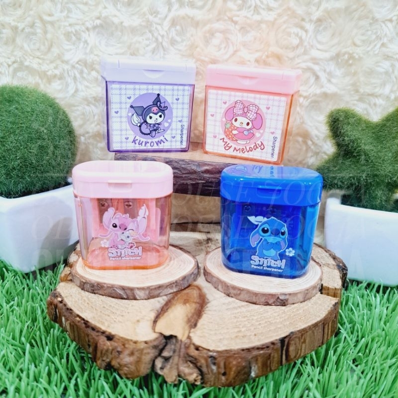 

Rautan Pensil Rautan Stitch Rautan Pensil 2 Lubang Kuromi My Melody