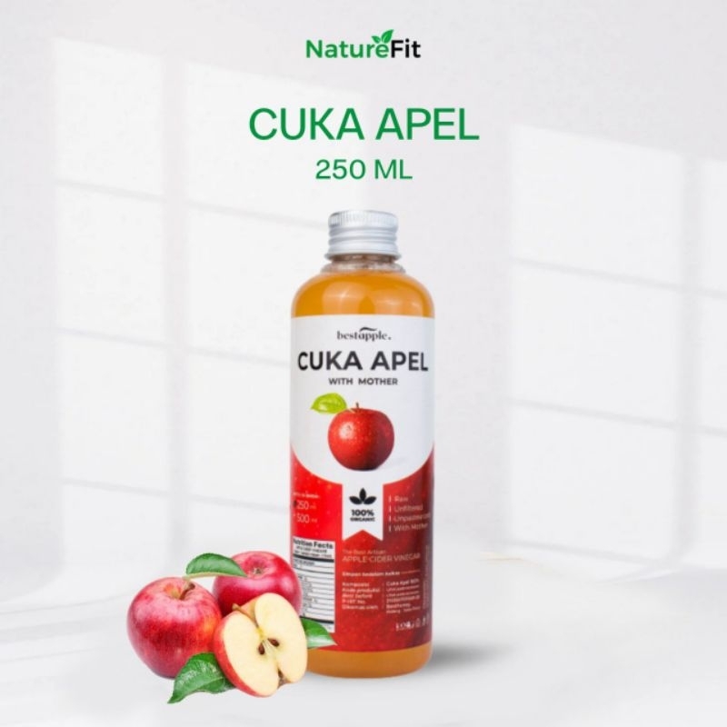 

[GROSIR] Cuka Apel Original - Diet Detoks - Apple Cider Vinegar - Toner Wajah Alami - Toner Cuka Apel 250ml