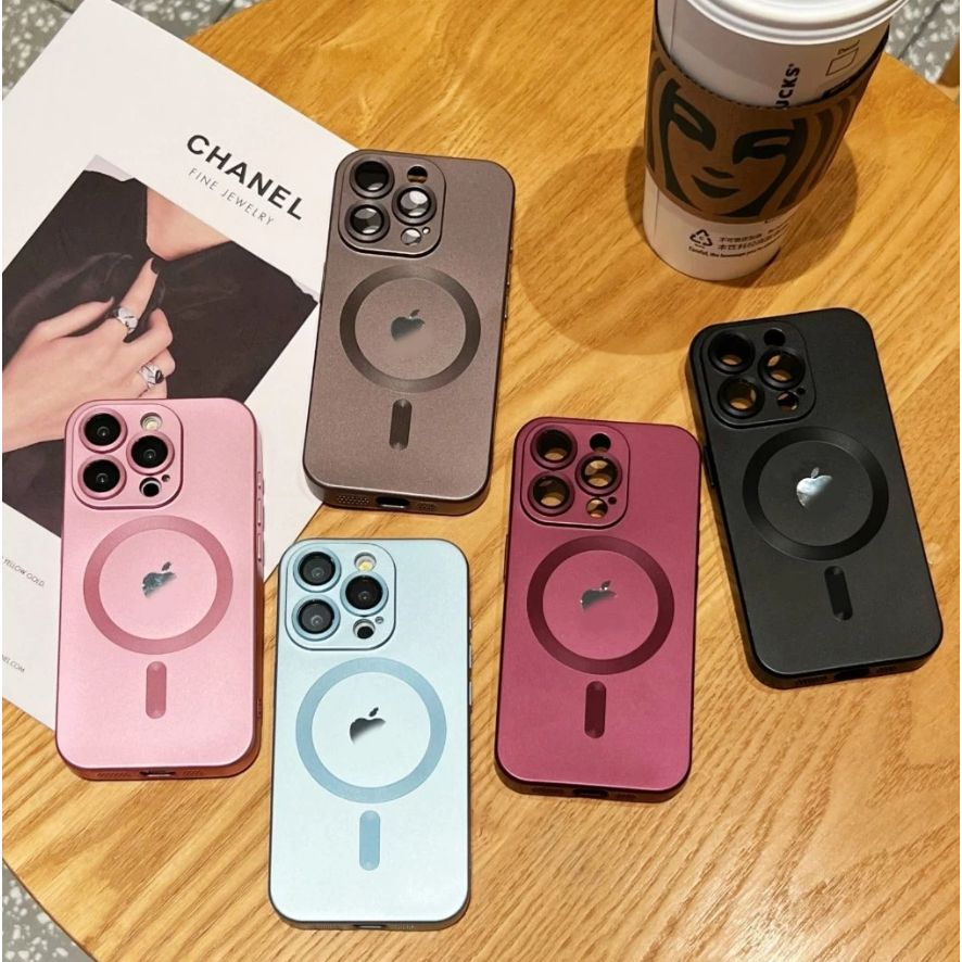 Case Iphone Silicone Pro Magsafe With Stiker