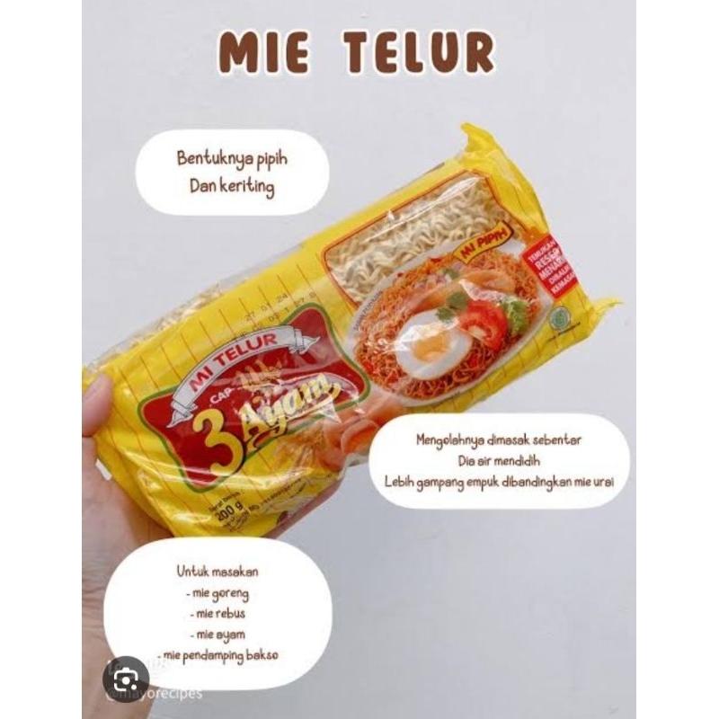 

mie telur panjang