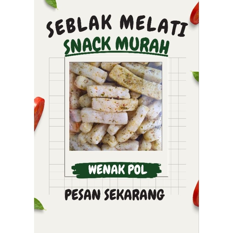 

Krupuk seblak melati 250gr