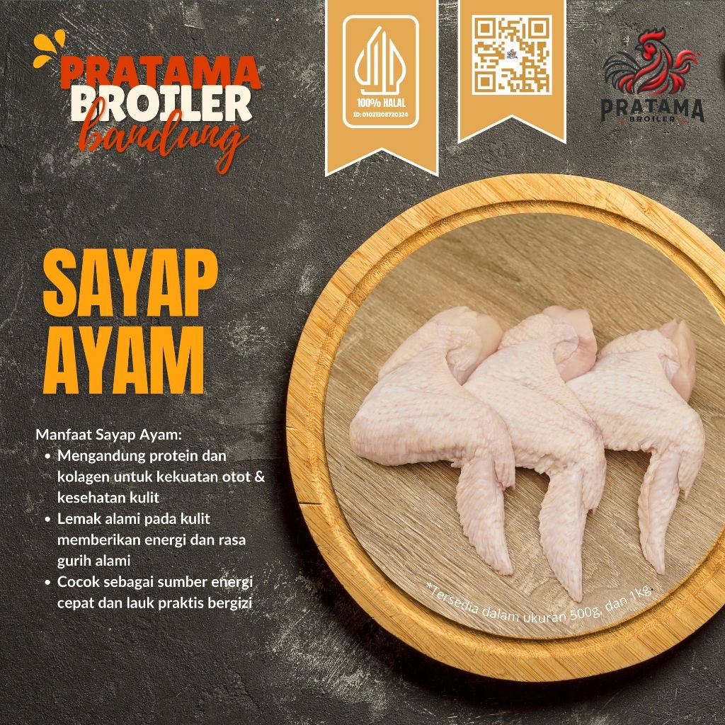 

Sayap Ayam - Pratama Broiler