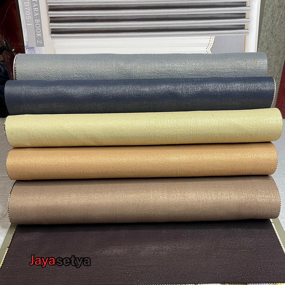 Kain Gorden Blackout Import Polos Doff Kain Anantana Bahan Gorden Motif Minimalis