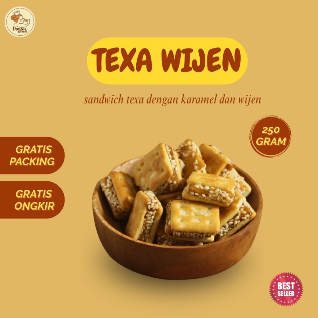 

TEXA WIJEN CARAMEL / TEXA SANDWICH WIJEN 250GR