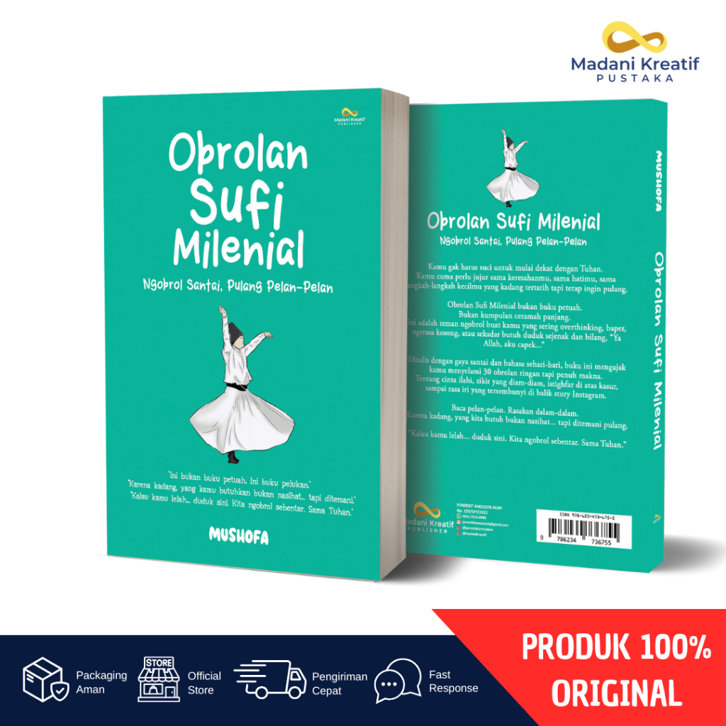 BUKU OBROLAN SUFI MILENIAL - MUSHOFA - MADANI PUSTAKA