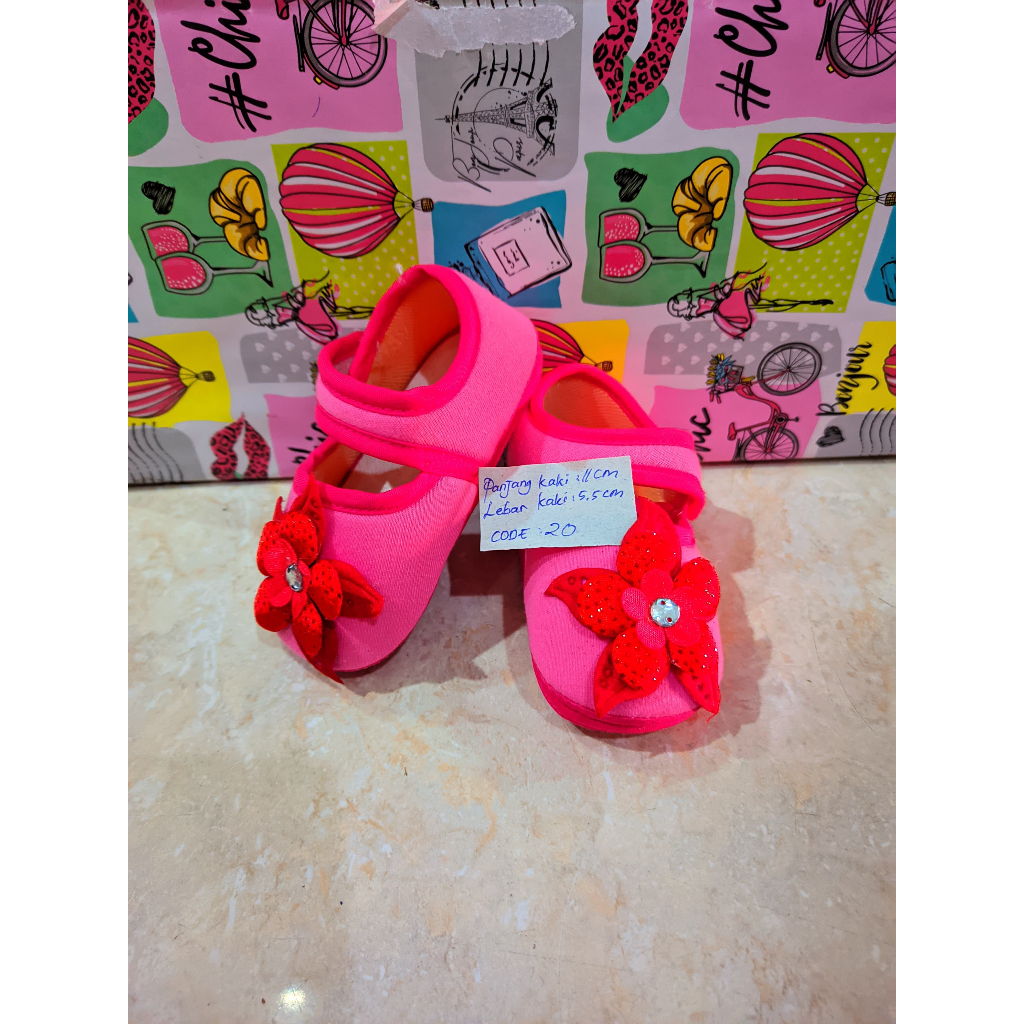 [KODE 14-36] Sepatu Anak Cewek Usia 6-18 Bulan Chedy / B.Jorr / LustyBunny / Childtime / Ikido