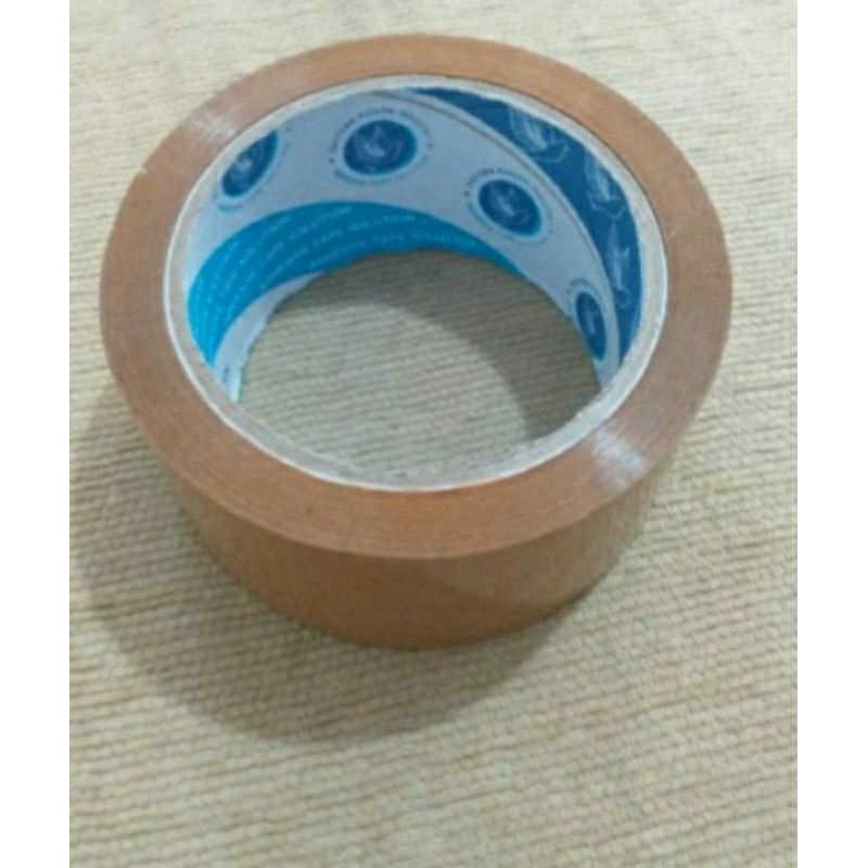 

Lak Ban Coklat OPP 45mm x 90 Yard/Isolasi Ban Coklat