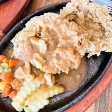 

Double Beef Crispy Mushroom