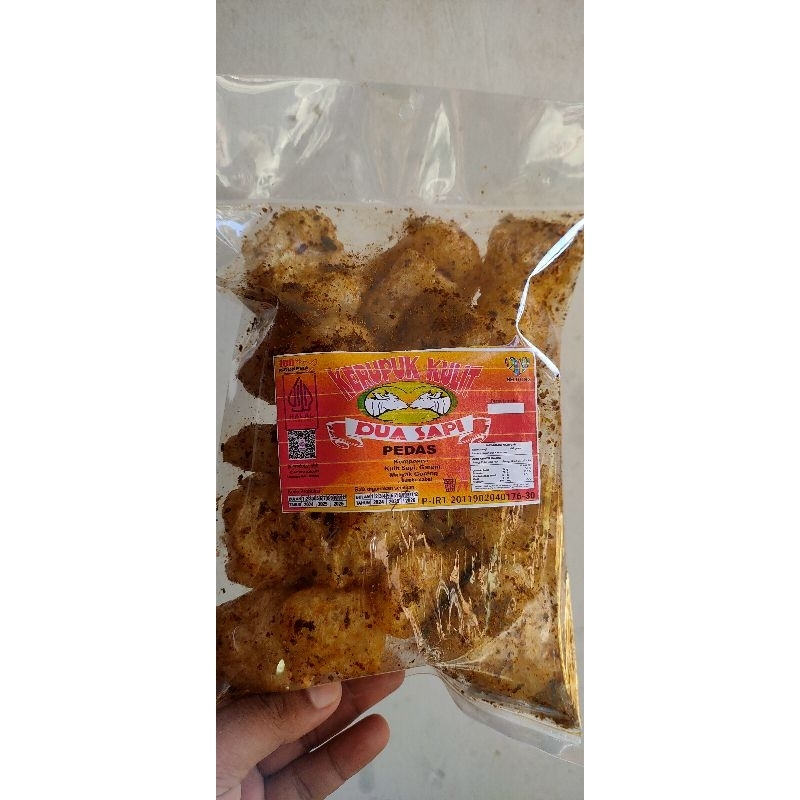 

kerupuk kulit pedas