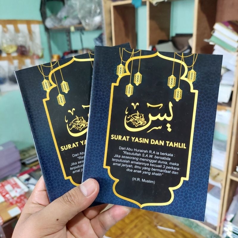 buku yasin dan tahlil (arab&latin)