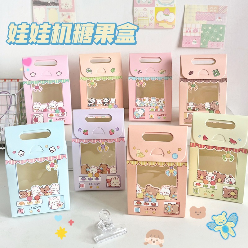 

Box Ultah Window Cute Pet Doll Machine HAPPY LUCKY - Kardus Ulangtahun hampers