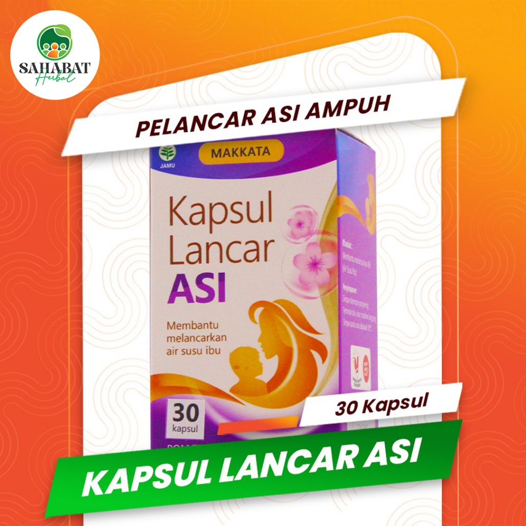 ASI BOOSTER PALING BAGUS MAKKATA LANCAR ASI Vitamin Ibu Hamil Menyusui Kalsium Ibu Hamil Daun Katuk