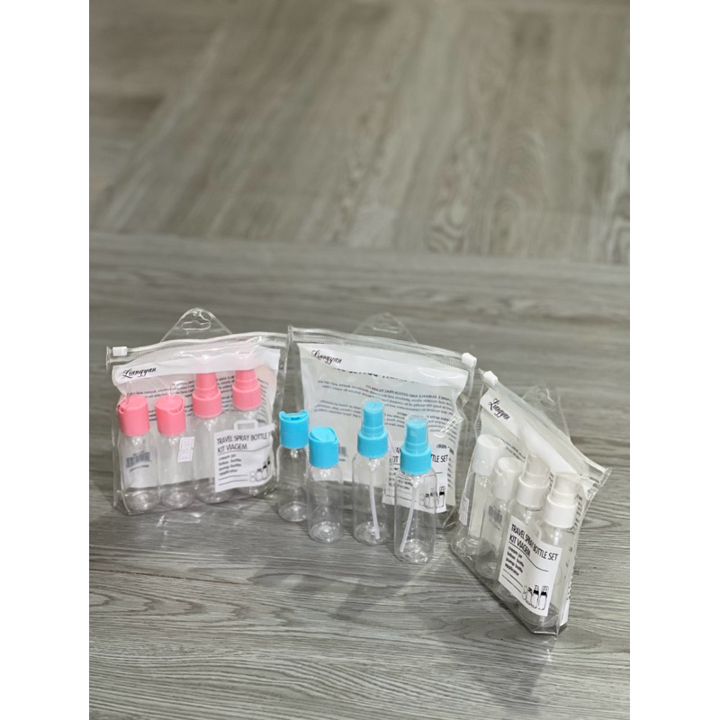 •TRAVEL SPRAY BOTTLE SET KIT VIAGEM//BOTTLE SPRAY