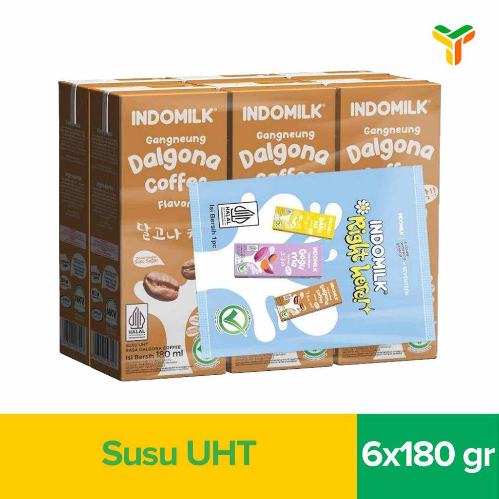 

Indomilk Gangneung Dalgona Coffee Uht 6X180Ml