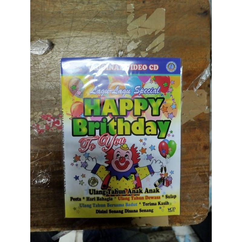 KASET DVD LAGU ANAK SELAMAT ULANG TAHUN Panjang Umurnya