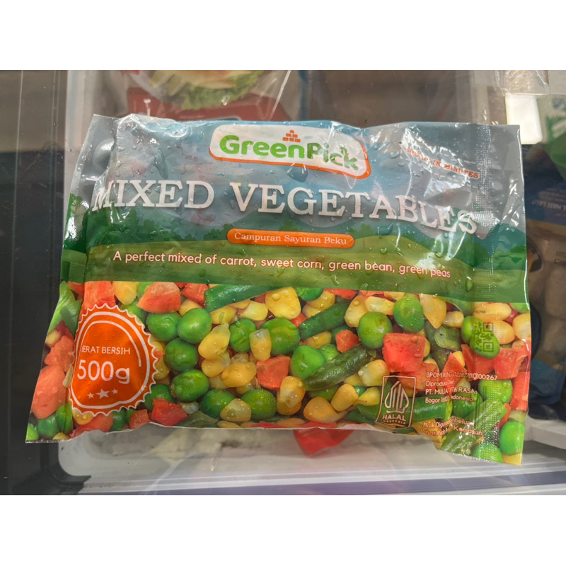 

Mix Vegetable 500gr Greenpick