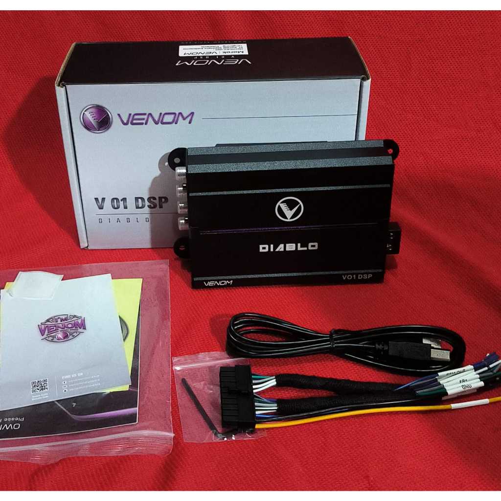 DSP Venom V 01 Dsp 6 Channel Processor Venom Diablo V 01 DSP