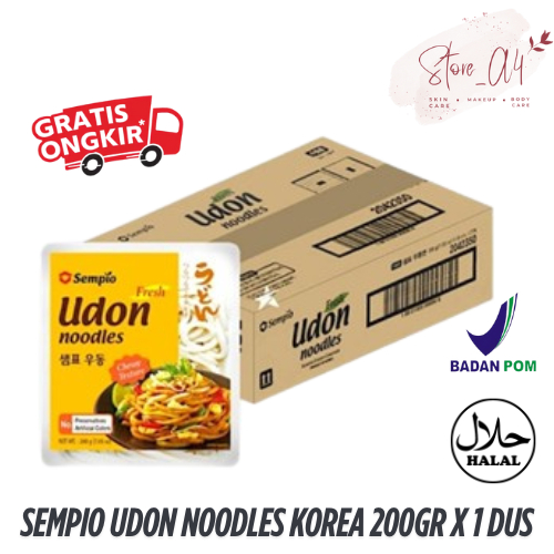 

Sempio Udon Noodles Korea 200gr x 1 Dus