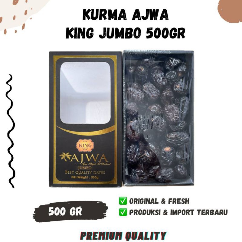 

Kurma Ajwa Premium Lembut 1kg