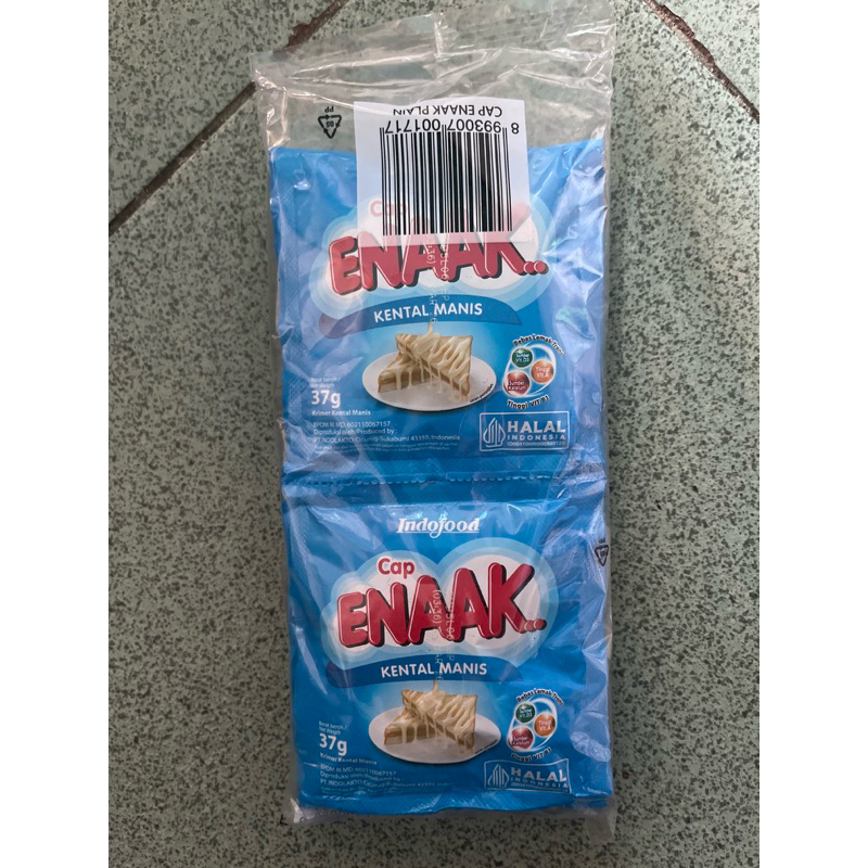 

Susu kental manis cap Enak Putih/Cokelat