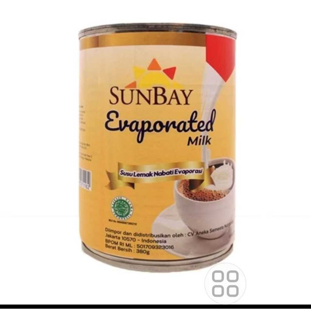 

Sunbay EvaporasI Susu Lemak Nabati 380 gr