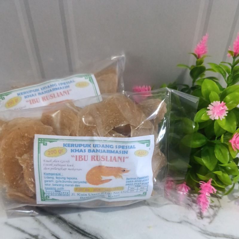 

Kerupuk Udang Khas Banjar RUSLIANI 200gr