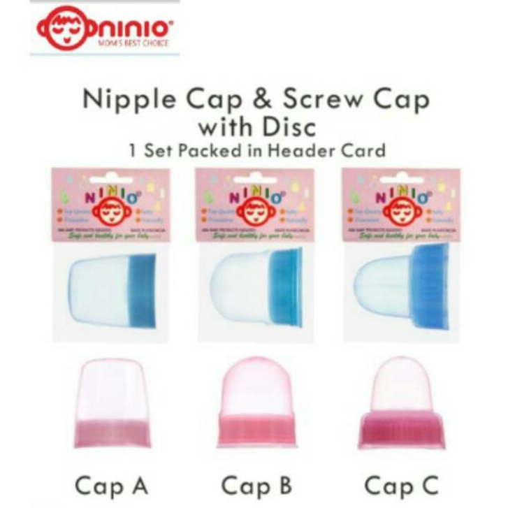 Ninio Screw Cup Tutup Botol Dot Universal