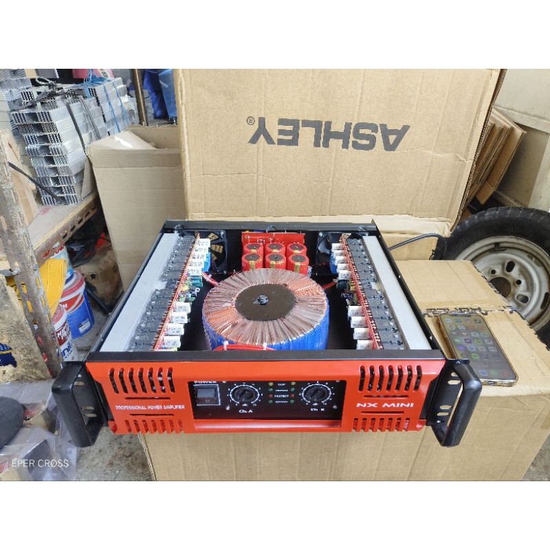 Power Amplifier rakitan 20 amper free peking kayu