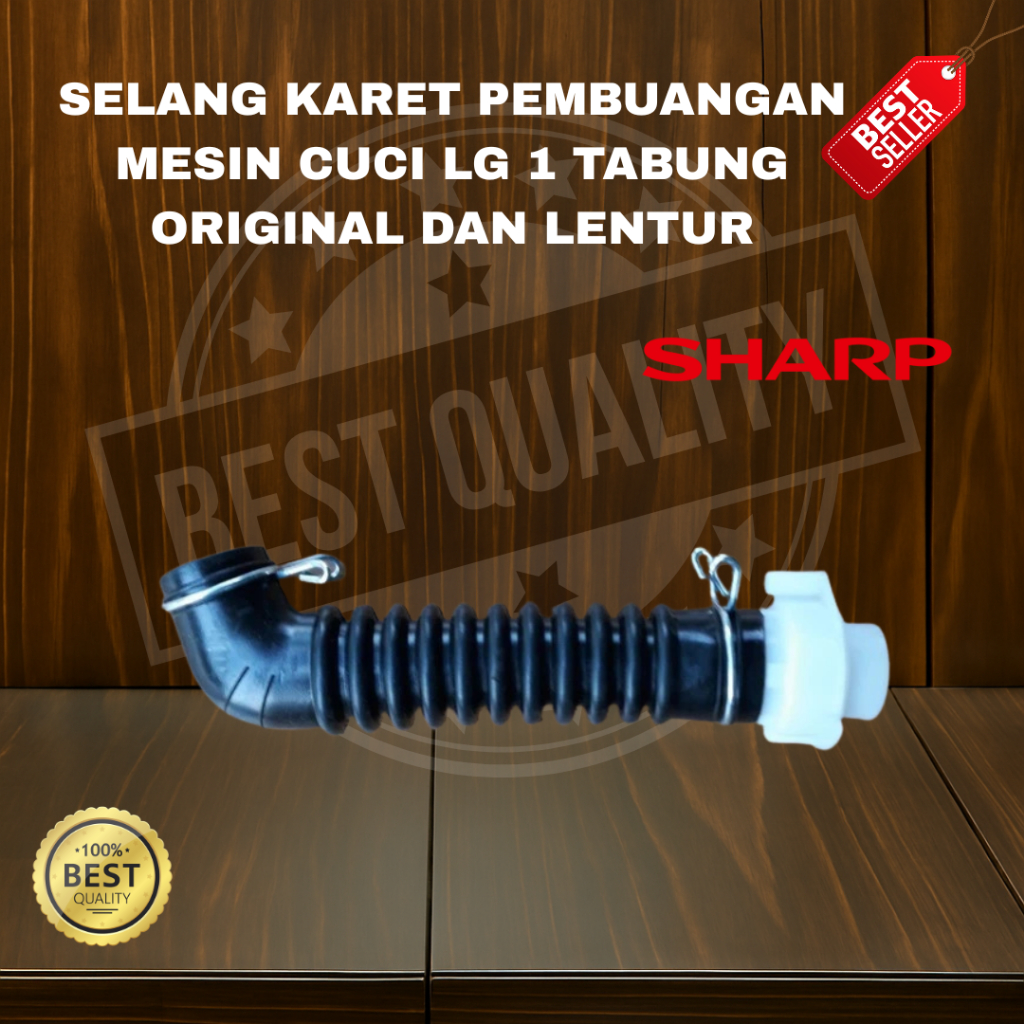SELANG KARET PEMBUANGAN MESIN CUCI LG 1 TABUNG ORIGINAL DAN LENTUR