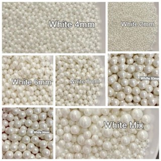 

10gr Sprinkel, Sprinkle, mutiara campur, Permen Hiasan Kue, Trimit, Sprinkle Putih, Sprinkle Putih Mutiara, Hiasan Mutiara, Putih Campur, Trimit putih, Taburan dekorasi kue, taburan putih, taburan mutiara