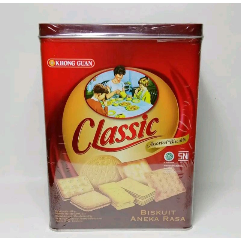 

Fateeha- Khong guan clasic assorted kaleng