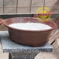 Pot Bonsai Bulat T / Pot Semen Bonsai Bulat T (Grab/Gojek/Car Only)