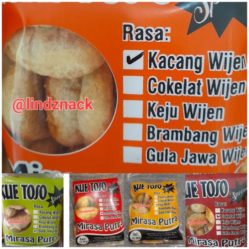 

Kue TOSO Enak Aneka Rasa Khas Purbalingga