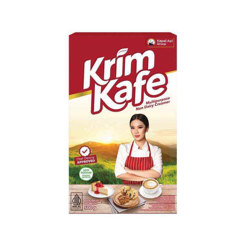 

Kapal Api Krim Kafe 500gr Krimer Creamer Bubuk Pelengkap Kopi