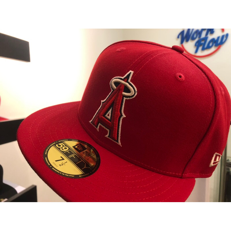 New Era 59fifty Onfield Los Angeles Angels red